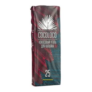 Кокосовый уголь COCOLOCO 25мм 12шт